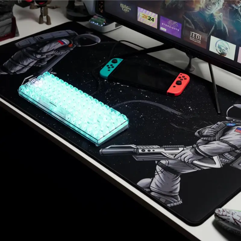 Maze 2XL Mousepad - ASTRO WAR-B - Image 2