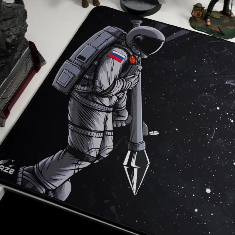 Maze 2XL Mousepad - ASTRO WAR-B - Image 3