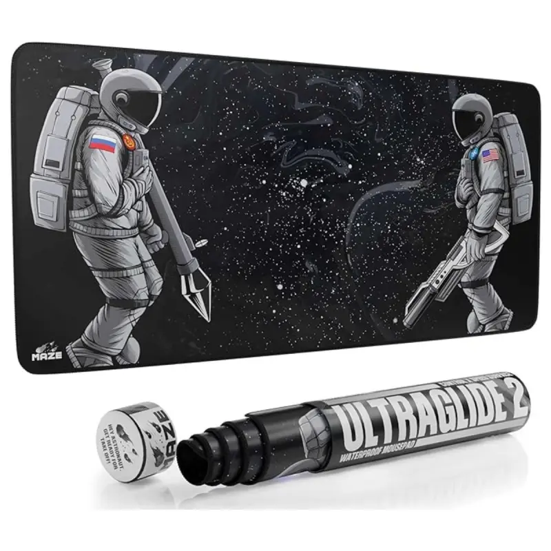 Maze 2XL Mousepad - ASTRO WAR-B