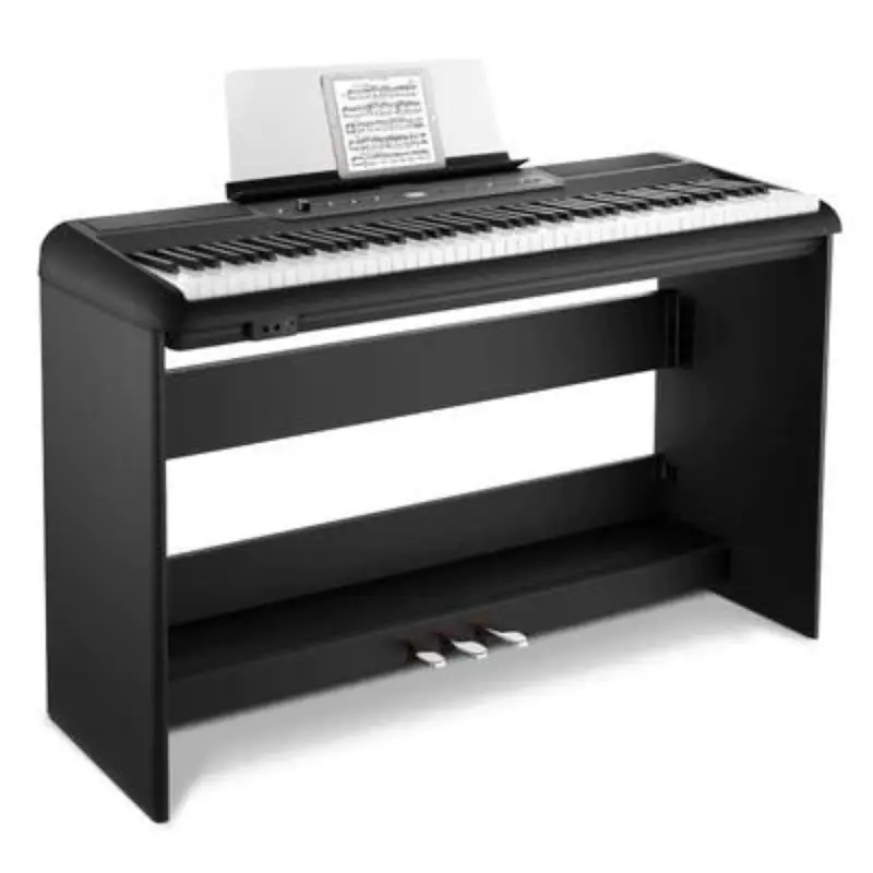 Donner SE-1 88 Key Full-Size Electric Piano Keyboard with Wooden Stand
