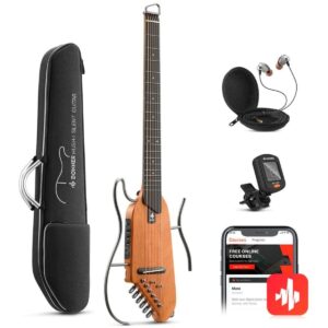 Donner HUSH-I Acoustic Guitar Kit - (Mahogany Natural)