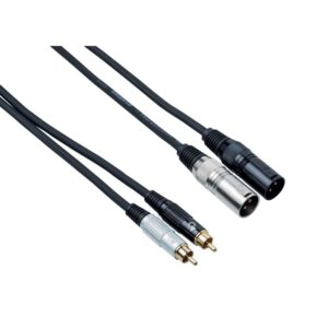 Bespeco EAY2X2R150 - 2RCA-M to 2XLR-M 1.5m