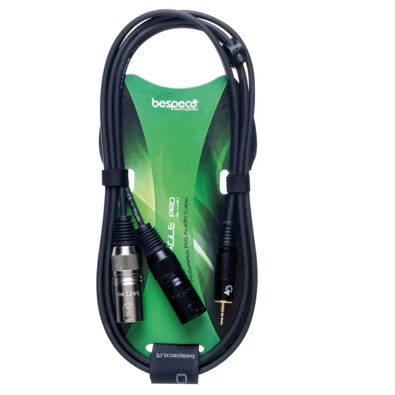 Bespeco - EAYMS2MX300 - 3.5mm-M to 2XLR-M 3m - Image 2