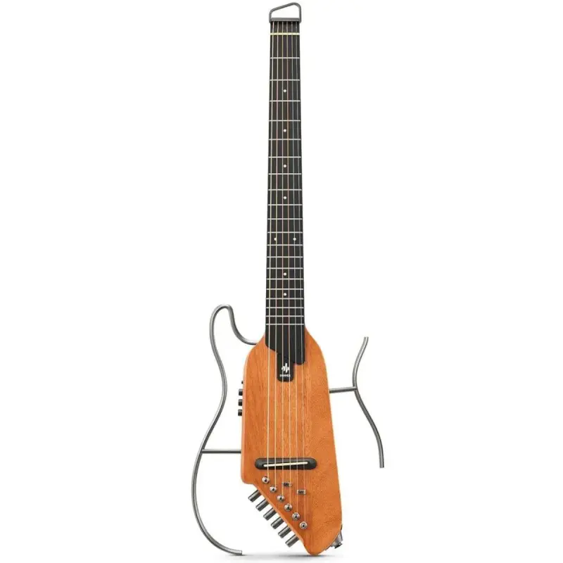 Donner HUSH-I Acoustic Guitar Kit - (Mahogany Natural) - Image 2