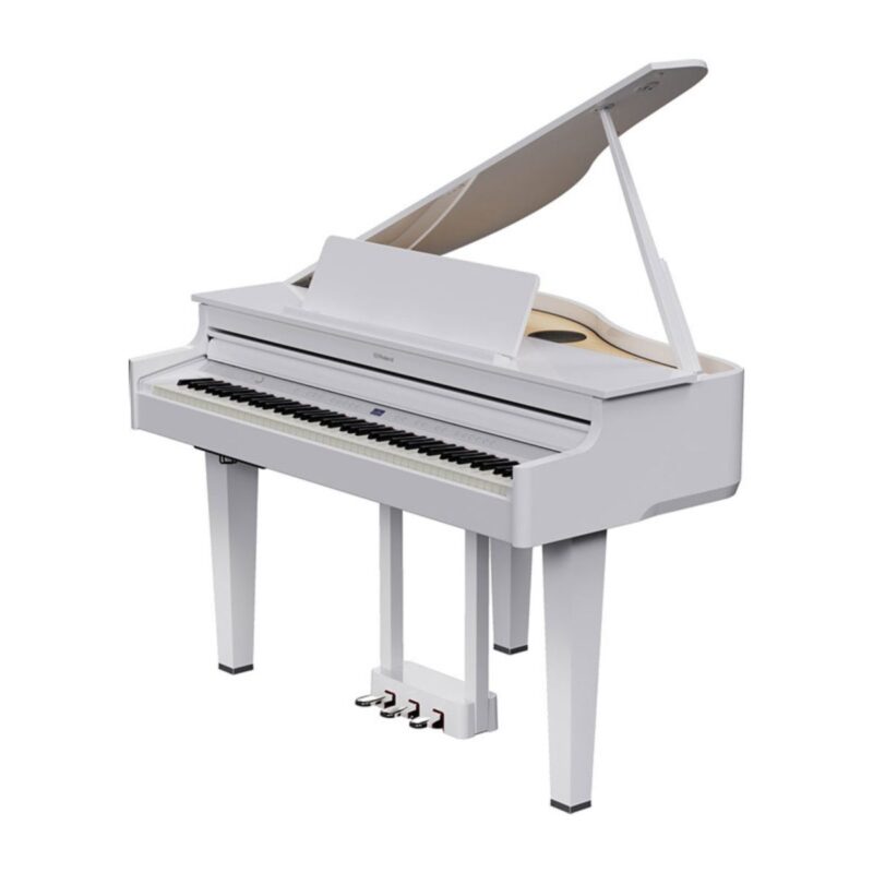 Roland GP-607 PW Digital Grand Piano - (Polished White) - Image 2