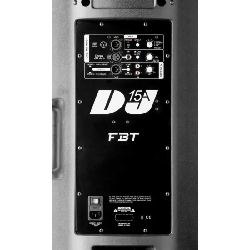 FBT DJ 15A Powered Speakers Pair - Image 2