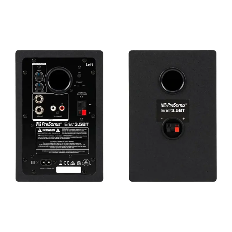 PreSonus Eris E3.5BT 3.5-inch Powered Bluetooth Studio Monitors - 2nd Generation - Image 3