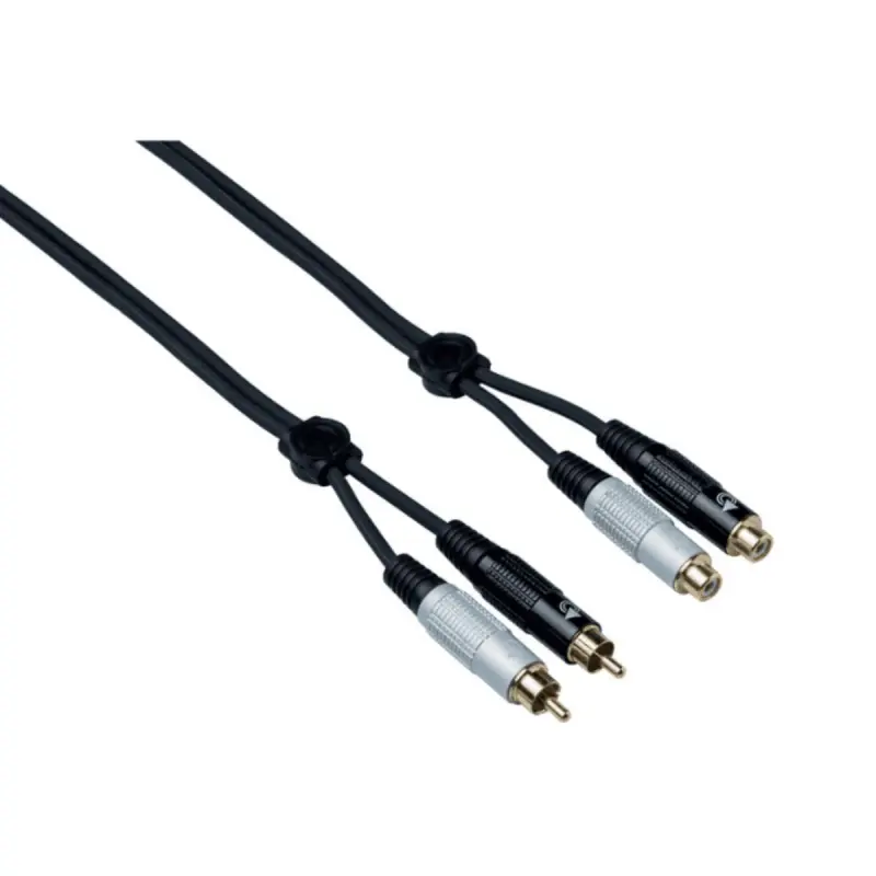 Bespeco EA2X300 - 2 RCA male to 2 RCA Female - 3m