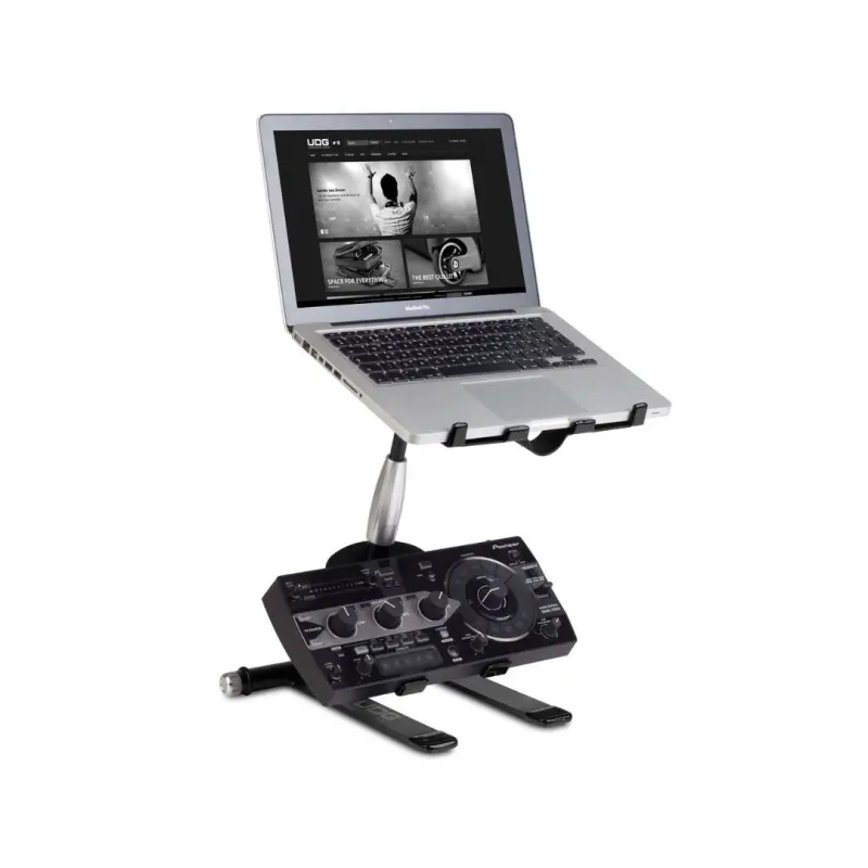UDG Creator Laptop/Control Stand - Aluminium Black - U6010BL - Image 4