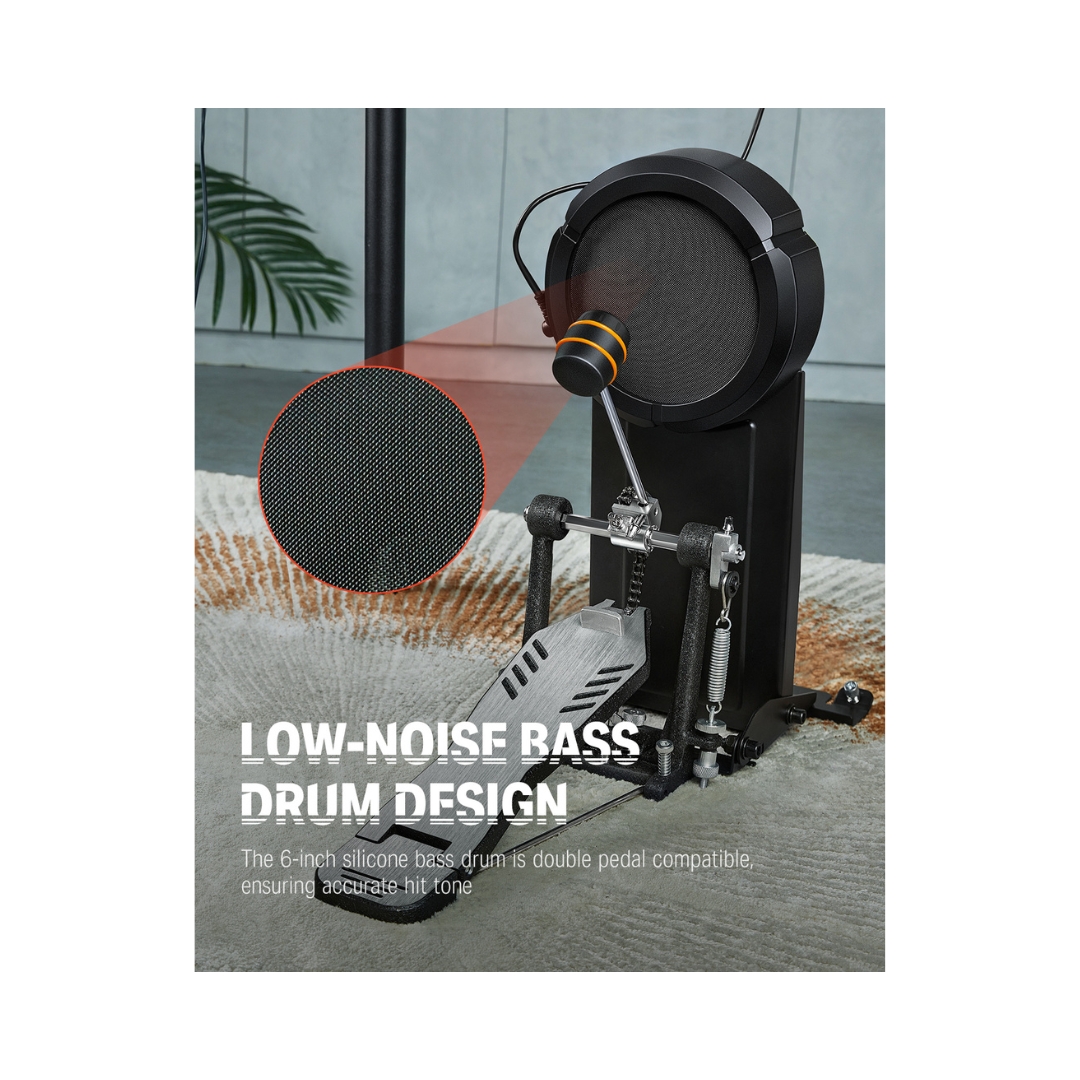 Donner DED-100 8-Piece Mesh Electric Drum Set - Image 9
