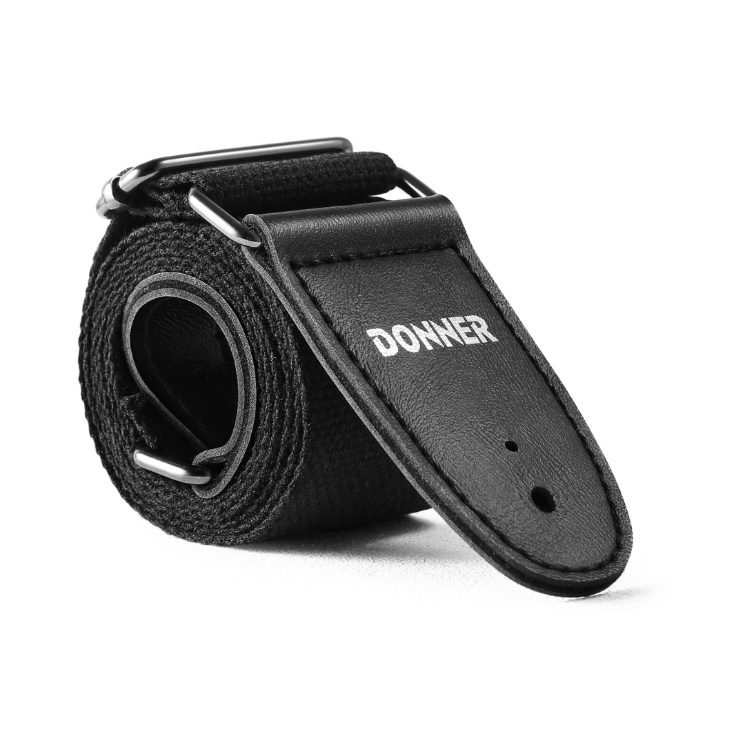 Donner HUSH-I Acoustic-Electric Travel Guitar Kit - (Mahogany Natural) - Image 10