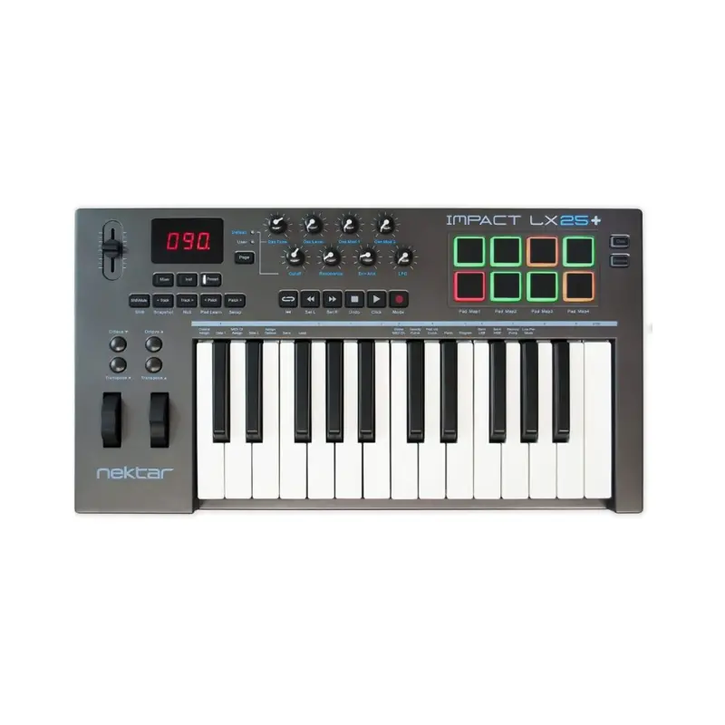 Nektar Impact LX25+ USB MIDI Controller Keyboard