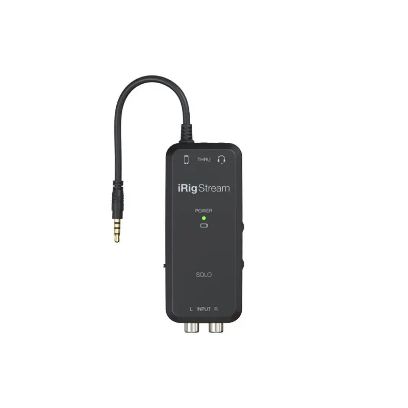 IK Multimedia iRig Stream Solo - Streaming Audio Interface
