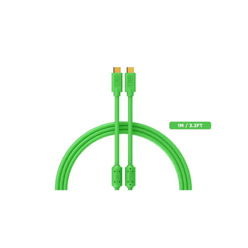 DJTT - Chroma Cables USB C To C (Green)