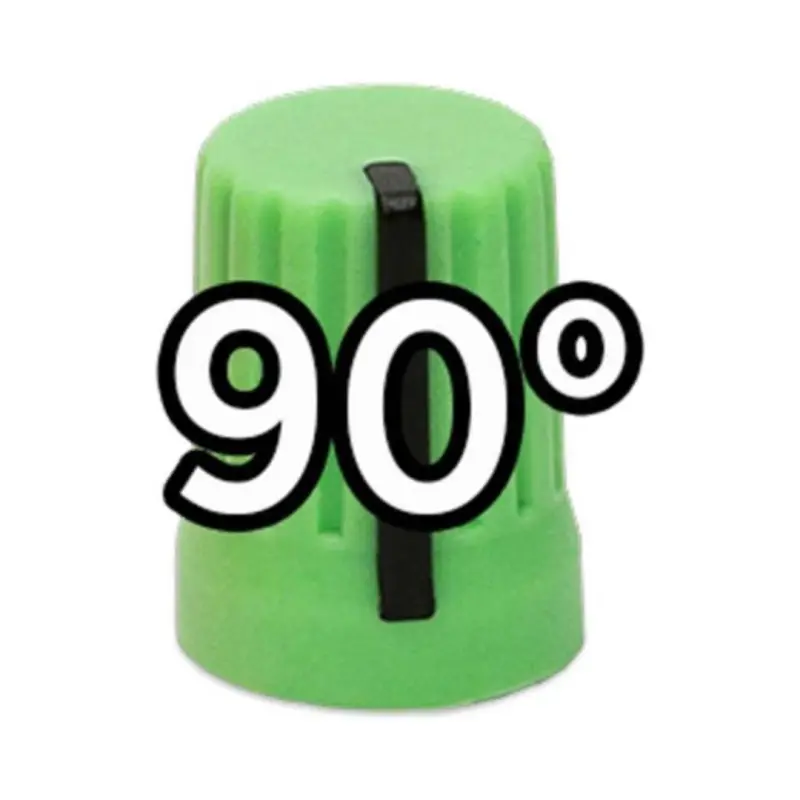 DJTT - Chroma Caps 90° Super Knob (Green)