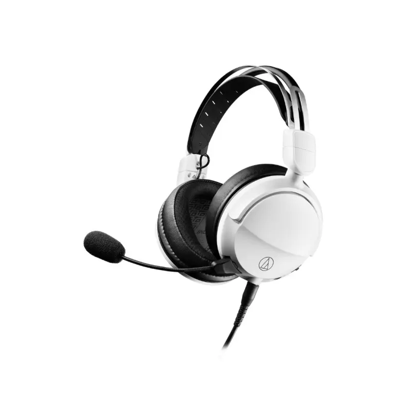 Audio Technica ATH-GL3 - Closed-Back Gaming Headset (White)