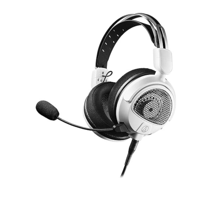 Audio Technica ATH-GDL3 - Open-Back Gaming Headset - (White) - Image 4