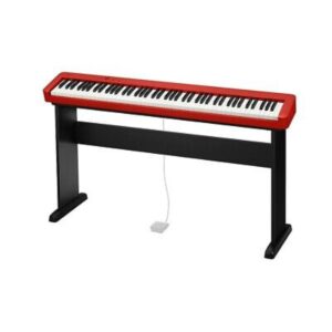 Casio CDP-S160 Compact Digital Piano Red + Casio CS-46 Stand