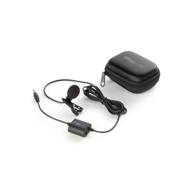 IK Multimedia iRig Mic Lav - Lavalier Condenser Microphone for iOS and Android - Image 2