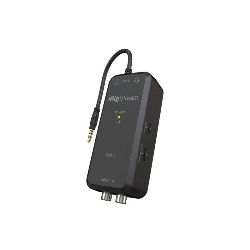 IK Multimedia iRig Stream Solo - Streaming Audio Interface - Image 2