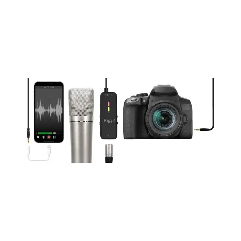IK Multimedia iRig Pre 2 - Microphone Preamp - Image 5