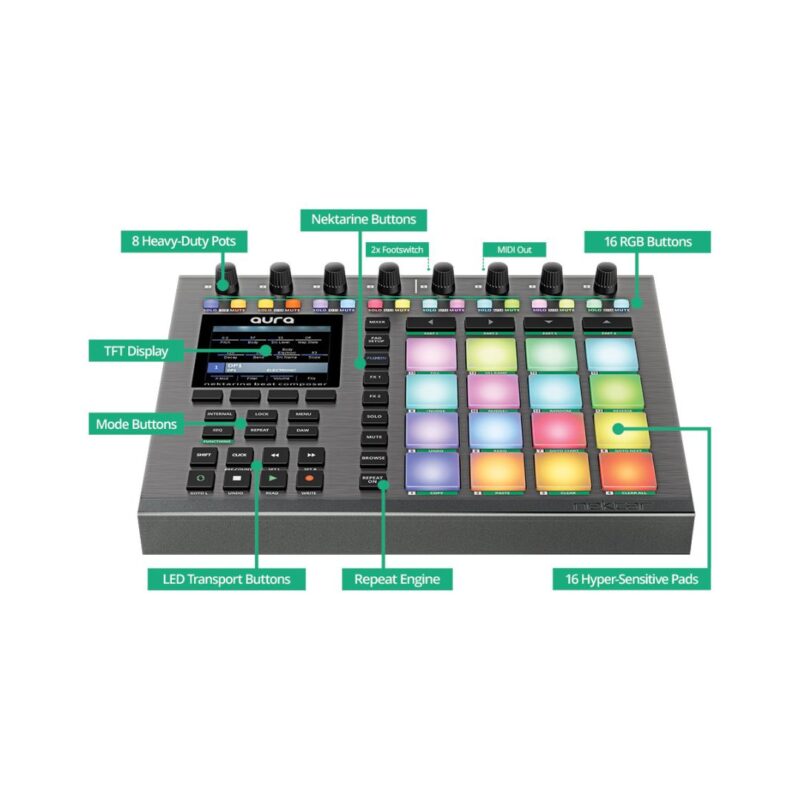 Nektar Aura - Beat Composer and DAW Controller - Image 5