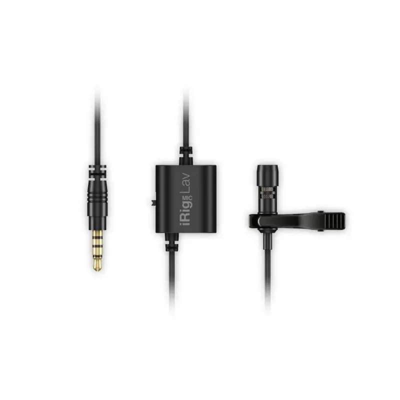 IK Multimedia iRig Mic Lav - Lavalier Condenser Microphone for iOS and Android - Image 6