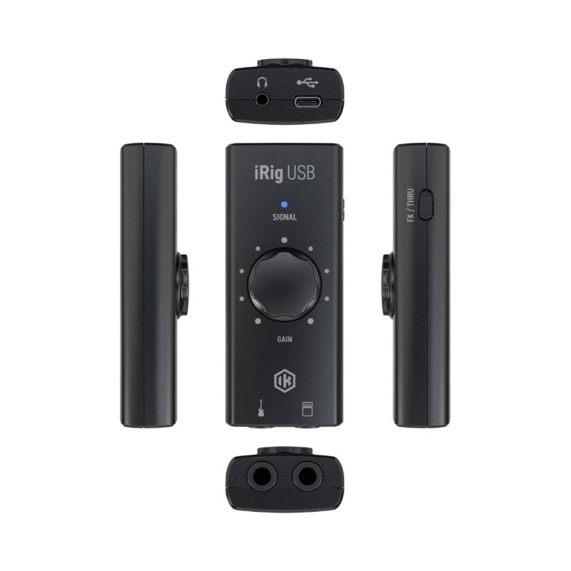 IK Multimedia iRig USB - USB-C Guitar & Bass Interface - Image 4