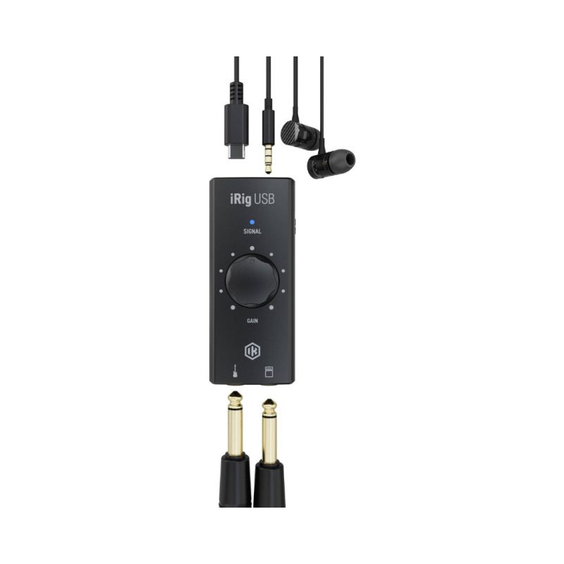 IK Multimedia iRig USB - USB-C Guitar & Bass Interface - Image 5