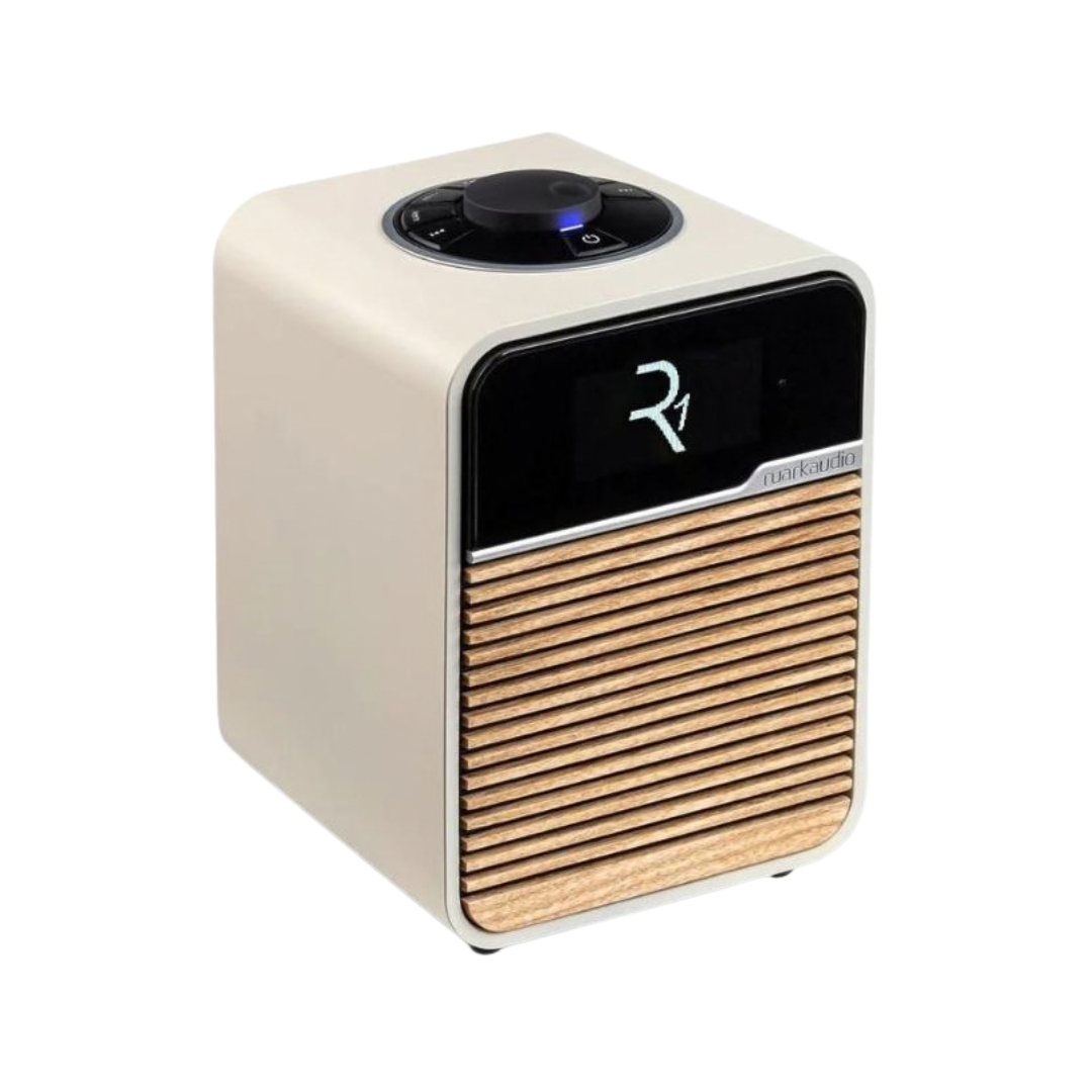 Ruark Audio R1 MK4 Deluxe Bluetooth Radio & Speaker - Light Cream