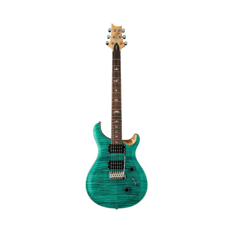 PRS SE Custom 24 Electric Guitar - (Turquoise Finish), PRS SE Gig Bag Included
