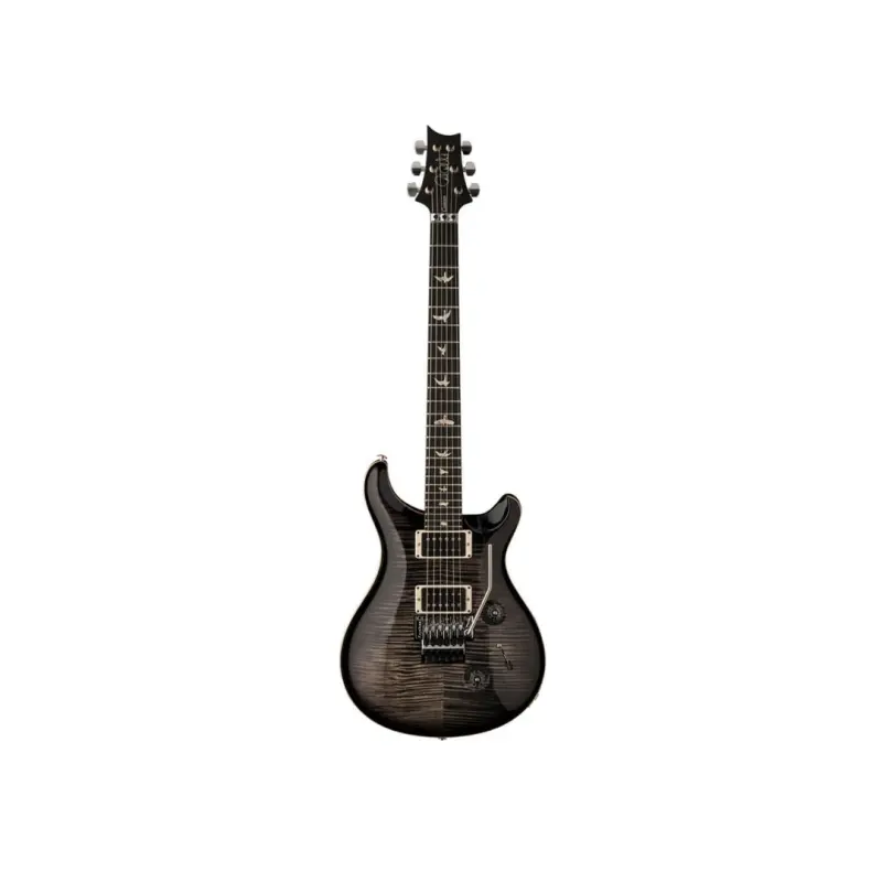 PRS SE Custom 24 Electric Guitar with Floyd Rose (Charcoal Burst Finish), PRS SE Gig Bag Included