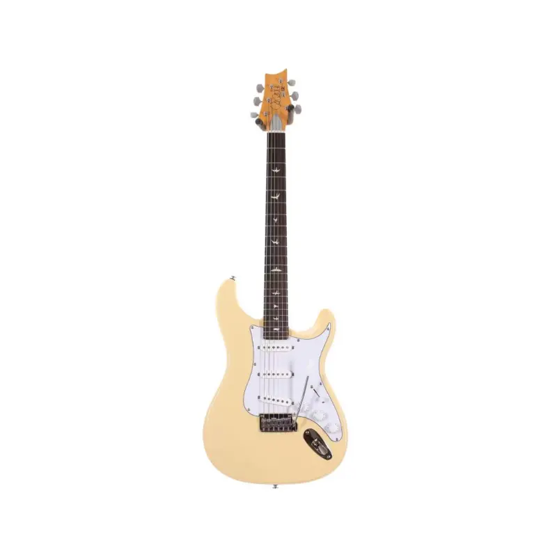 PRS SE Silver Sky John Mayer Signature Electric Guitar - (Moon White Finish), Includes PRS Deluxe Gig Bag