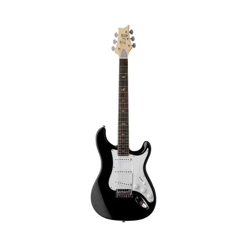 PRS SE Silver Sky John Mayer Signature Electric Guitar - (Piano Black Finish), Includes PRS Deluxe Gig Bag