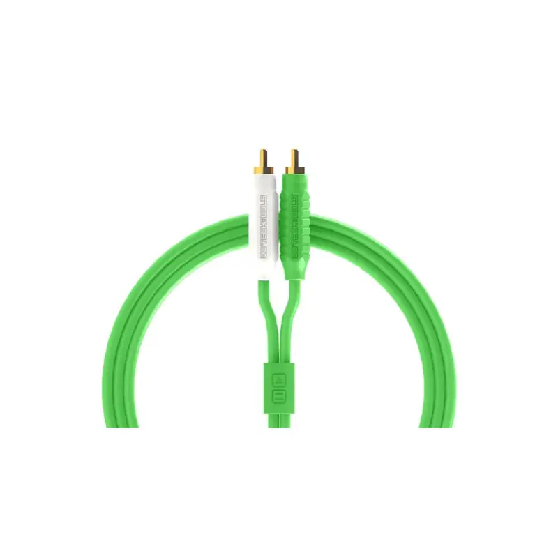 DJTT - Chroma Cables RCA to RCA - (Green)