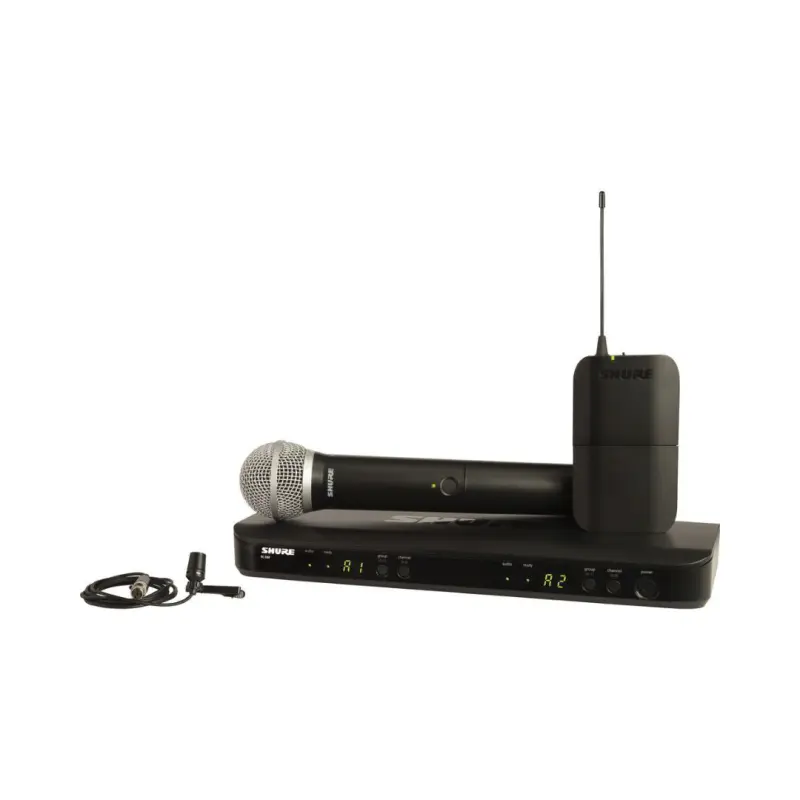 Shure BLX1288 Wireless Combo System with SM58 Handheld and WL185 Lavalier