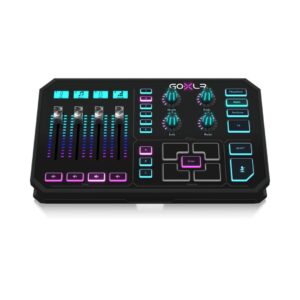 TC Helicon Go XLR USB Streaming Mixer with USB/Audio Interface-Black