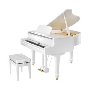 Roland GP609 PW Digital Grand Piano - (Polished White)