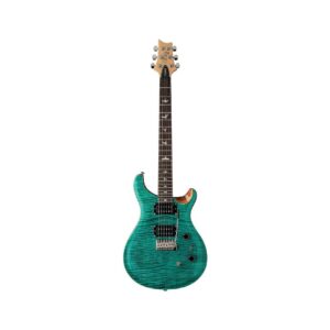 PRS SE Custom 24-08 Distinct Tones Electric Guitar (Turquoise Finish) - PRS SE Gig Bag Included