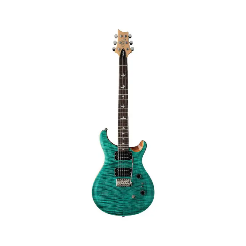 PRS SE Custom 24-08 Distinct Tones Electric Guitar - (Turquoise Finish), PRS SE Gig Bag Included