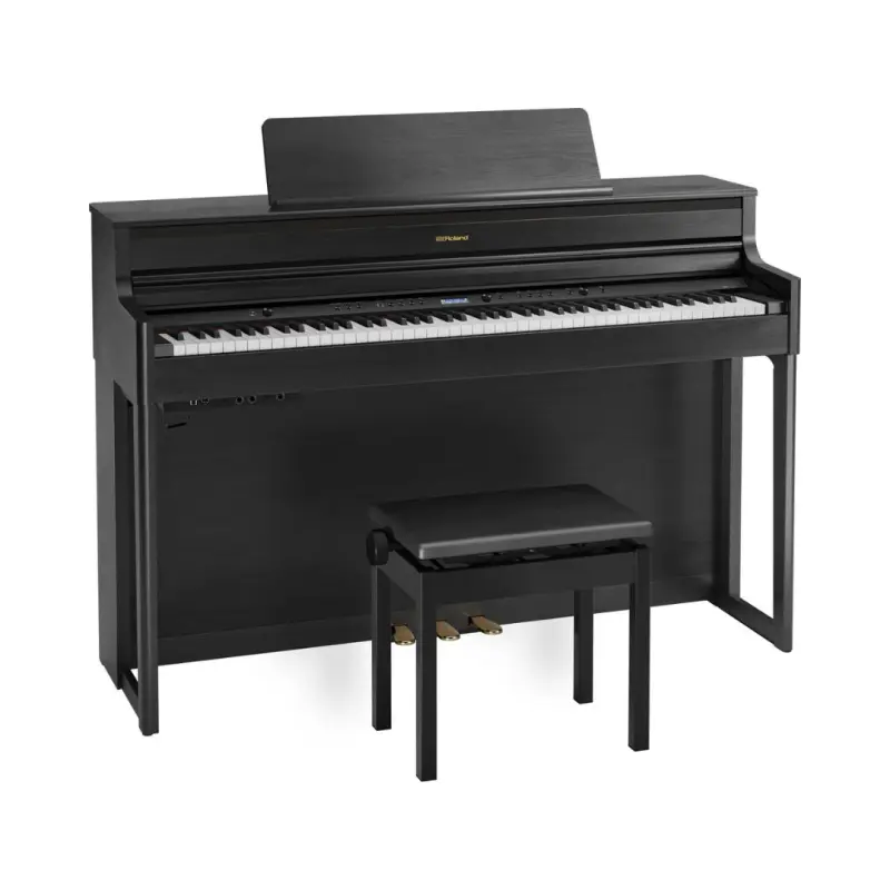 Roland HP704 CH Digital Piano - (Charcoal Black) - Image 2
