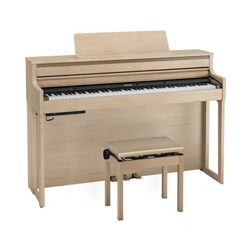 Roland HP704 LA Digital Piano - (Light Oak) - Image 2