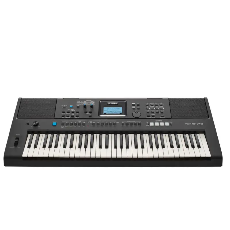 Yamaha PSR-E473 61-key Touch-Sensitive Portable Keyboard + PA150 adaptor - Image 2