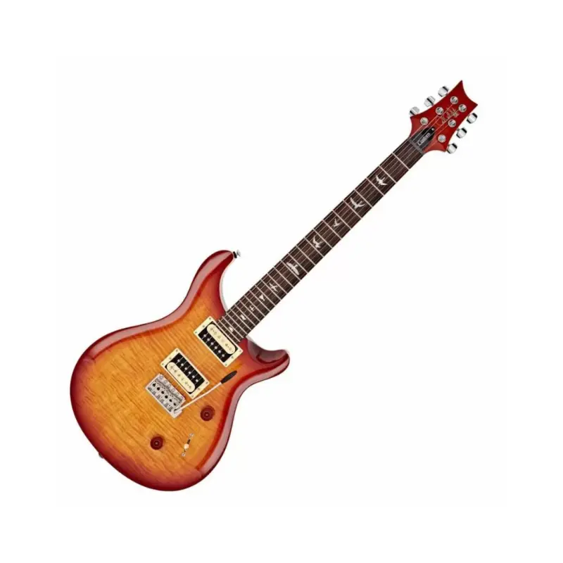 PRS SE Custom 24-08 Distinct Tones Guitar - (Vintage Sunburst Finish), PRS SE Gig Bag Included - Image 2