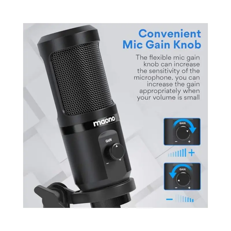 MaonoCaster AU-PM461TR USB Condenser Unidirectional Mic - Image 3