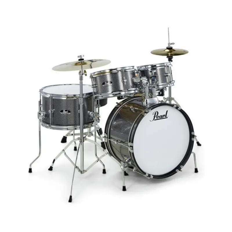 Pearl Roadshow Junior 5-Pcs Drum Set with Hardware & Cymbals - (Grindstone Sparkle) - Image 3