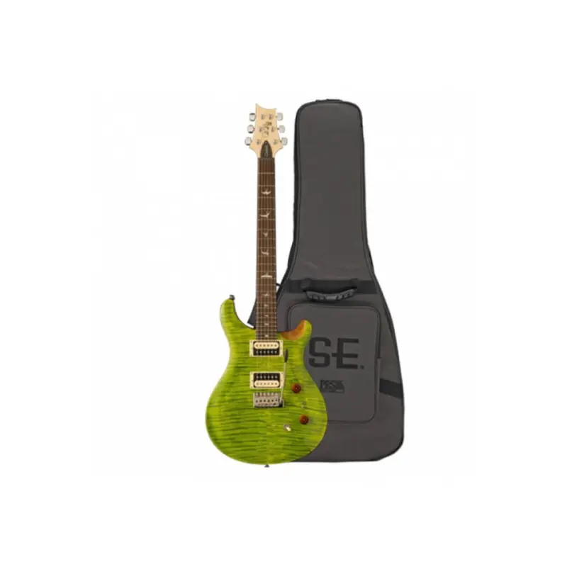 PRS SE Custom 24-08 Distinct Tones Guitar - (Eriza Verde Finish), PRS SE Gig Bag Included - Image 3