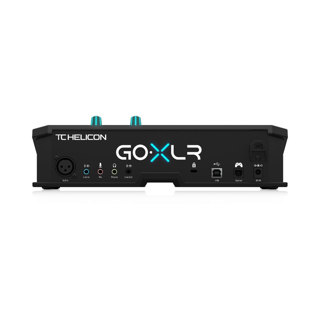 TC Helicon Go XLR USB Streaming Mixer with USB/Audio Interface-Black - DJ  Corner