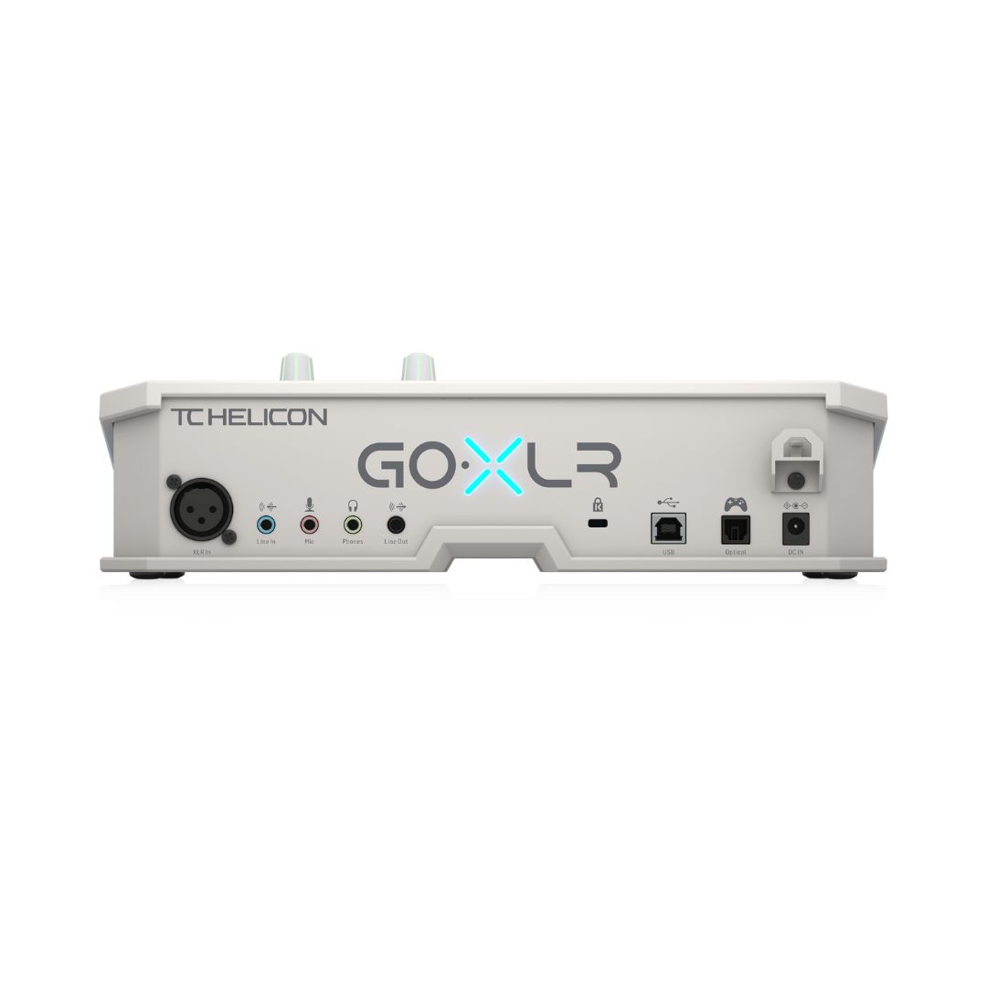 TC-Helicon GoXLR Mini USB Streaming Mixer with USB/Audio Interface - White