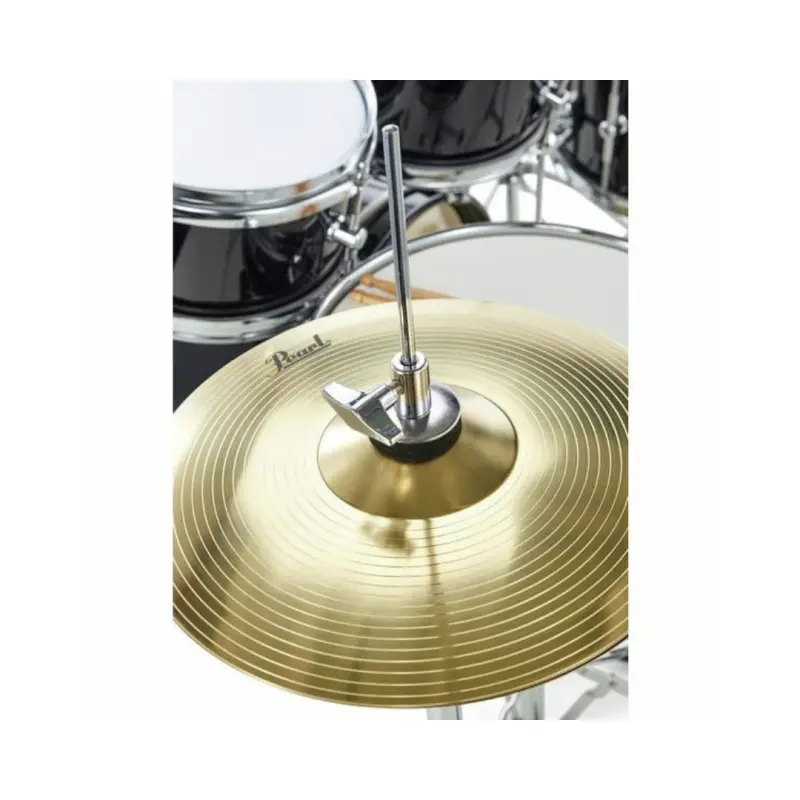 Pearl Roadshow Junior 5-Pcs Drum Set with Hardware & Cymbals - (Jet Black) - Image 8